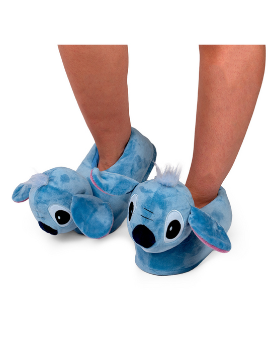 Pantufa Stitch Pelúcia Infantil - Original Disney