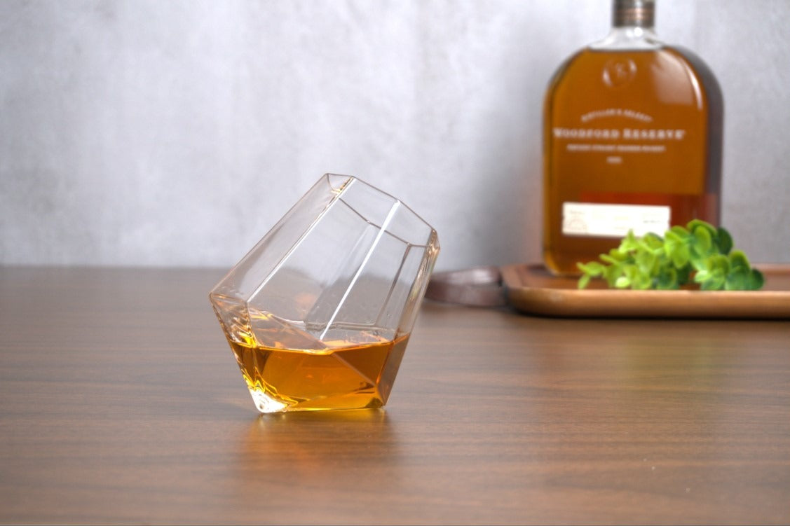 Copo Para Whisky Premium Diamante De Vidro - 300ml