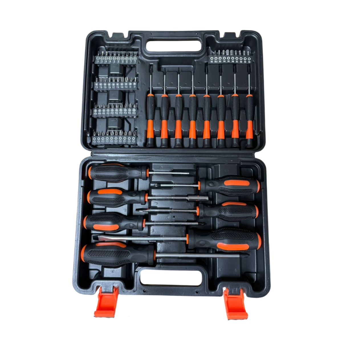 KIT FERRAMENTAS CHAVES COM ESTOJO - 66 PÇS