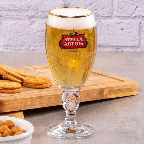 Taça Cálice Vidro Cerveja Stella Artois 250ml